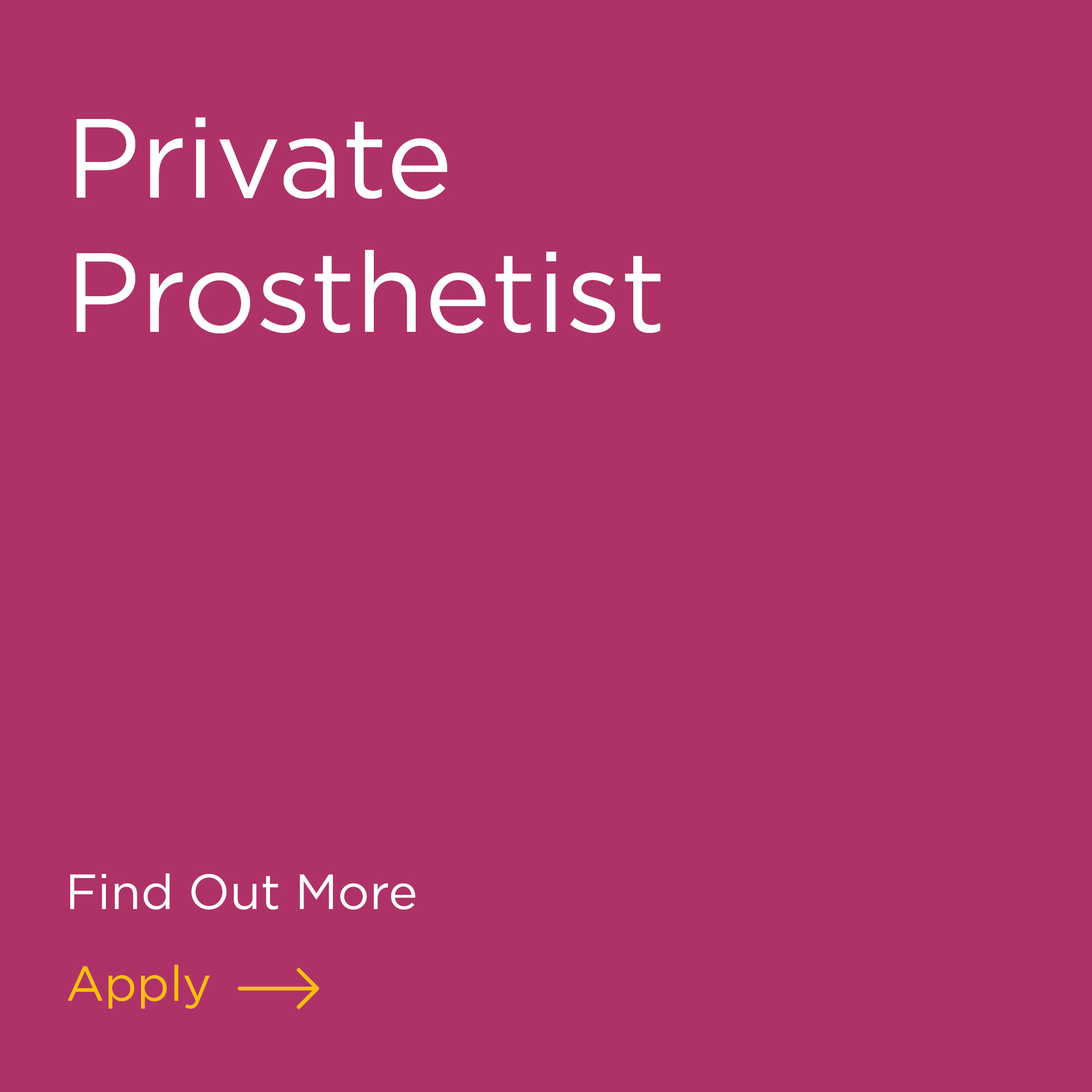 Private Prosthetist